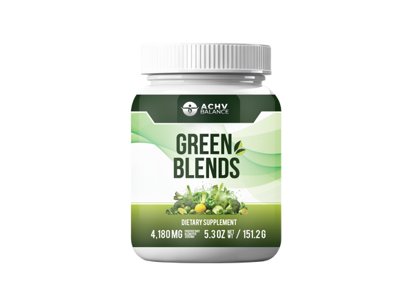 ACHV Balance Green Blends | A Powdered Supplement | A Treat For Your Palate, Infused w/ Stevia & Naturally Sweet | A Great Addition to One’s Daily Routine, For Optimal Health & Balanced Lifestyle
