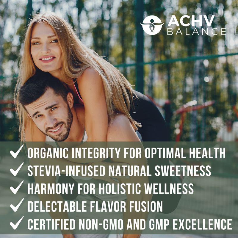 ACHV Balance Green Blends | A Powdered Supplement | A Treat For Your Palate, Infused w/ Stevia & Naturally Sweet | A Great Addition to One’s Daily Routine, For Optimal Health & Balanced Lifestyle